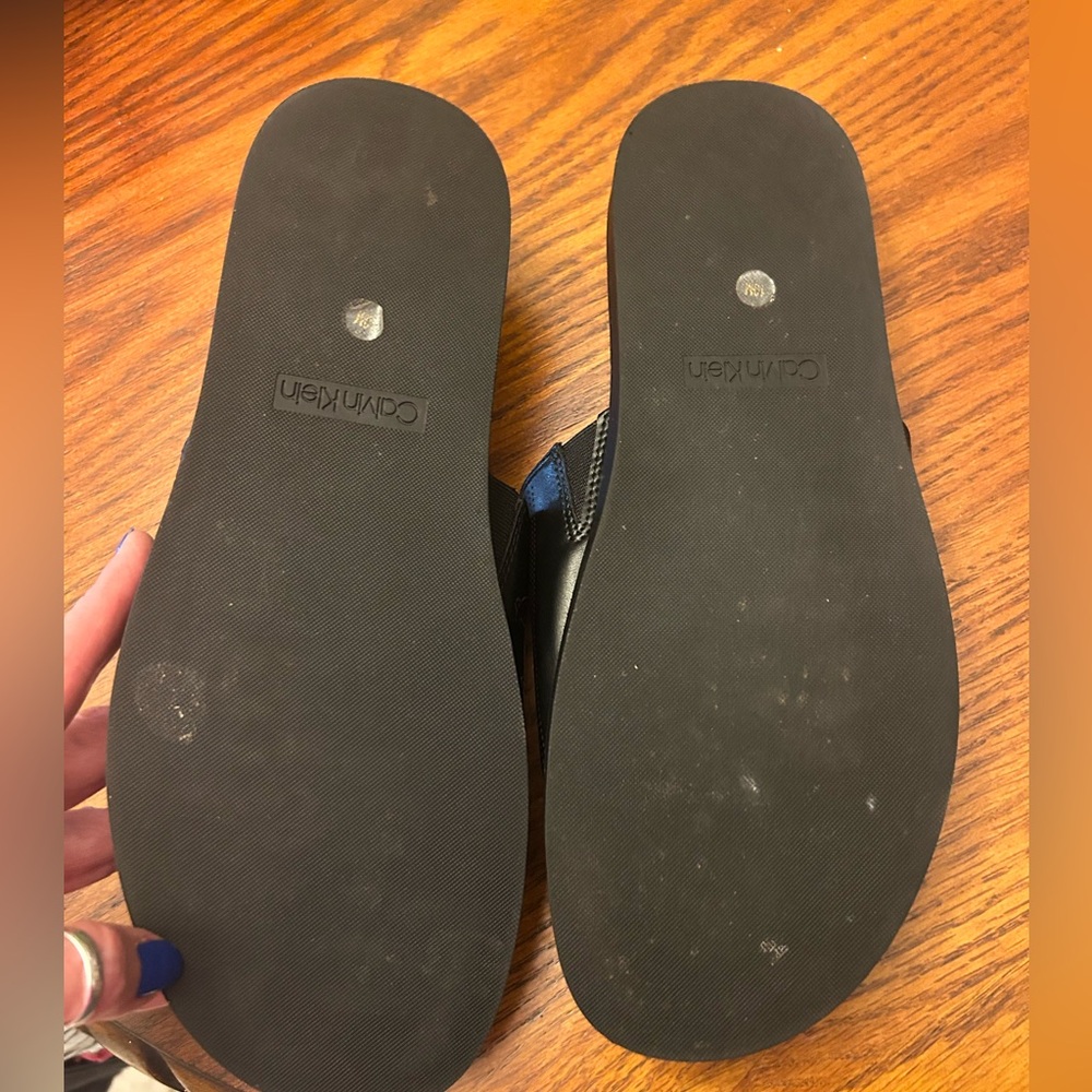 Man's Sandals Calvin Klein Espar /Size 10 / Retail $69 - Picture 3 of 4
